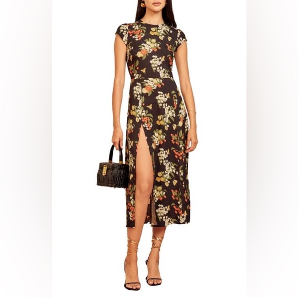 Reformation Gavin dress in Summer Soirée